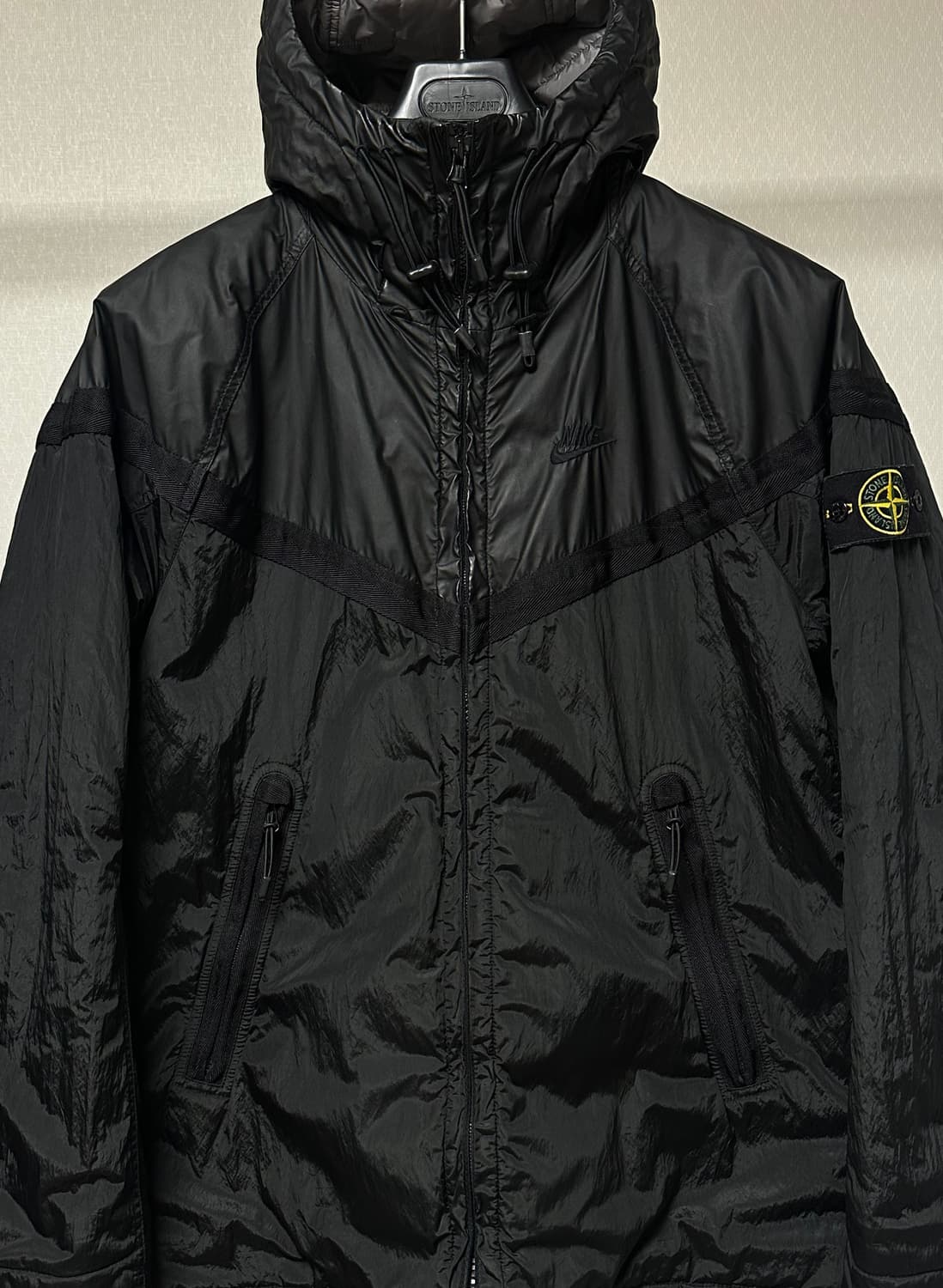 스톤아일랜드 x 나이키 윈드러너 무솔라 점퍼 M(105) 상품이미지1