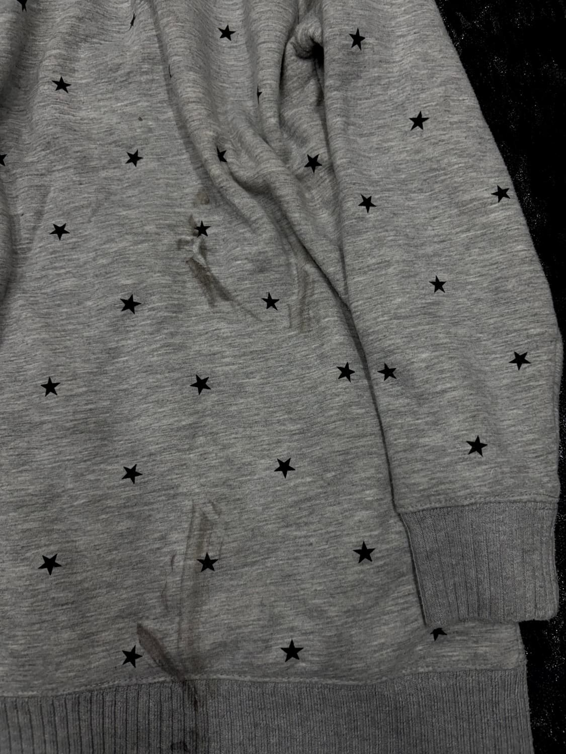 “Vintage” Kitsch&Y2K Star Print Hoodie Z 상품이미지9