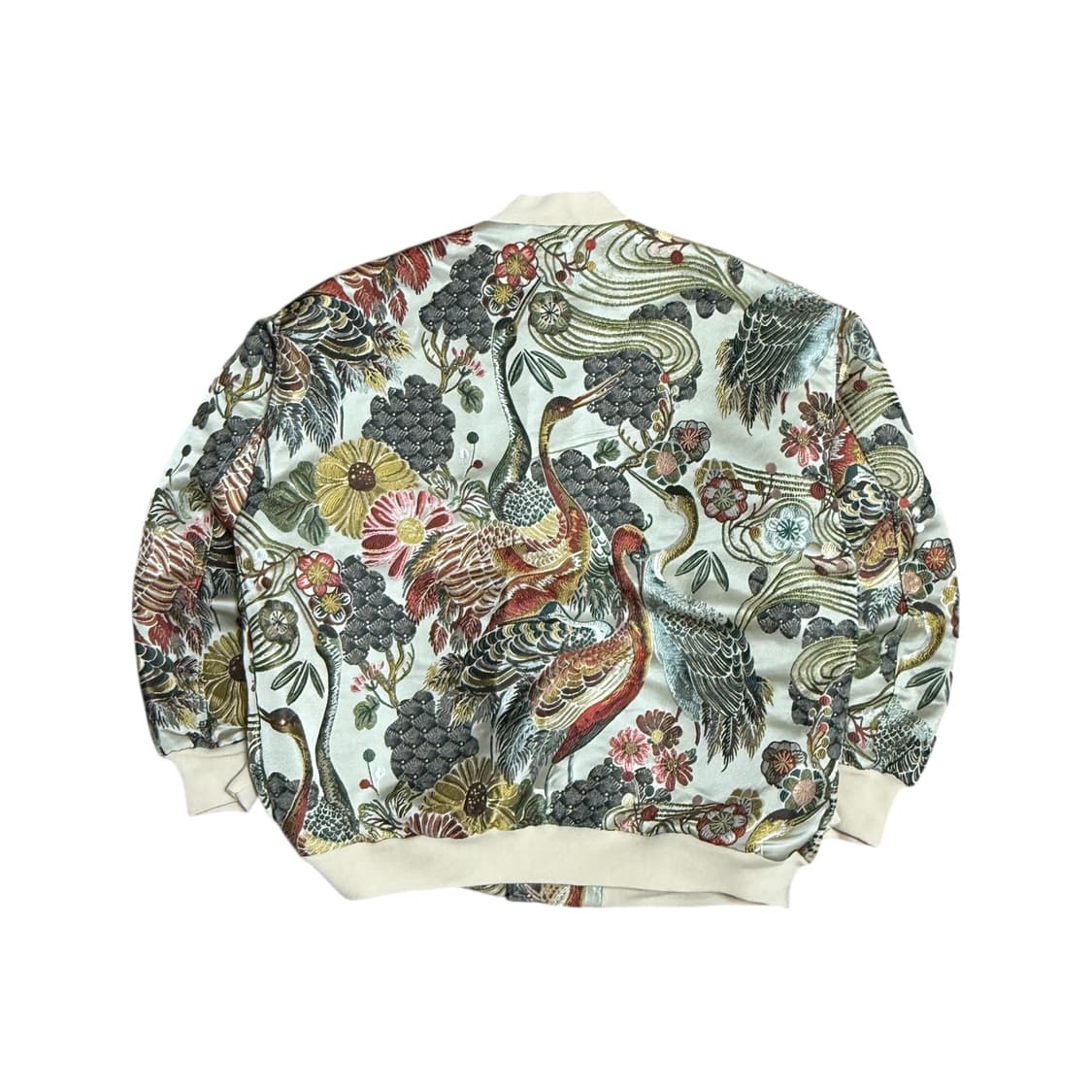 [3XL] 봉황 플라워 자수 스카잔 상품이미지2