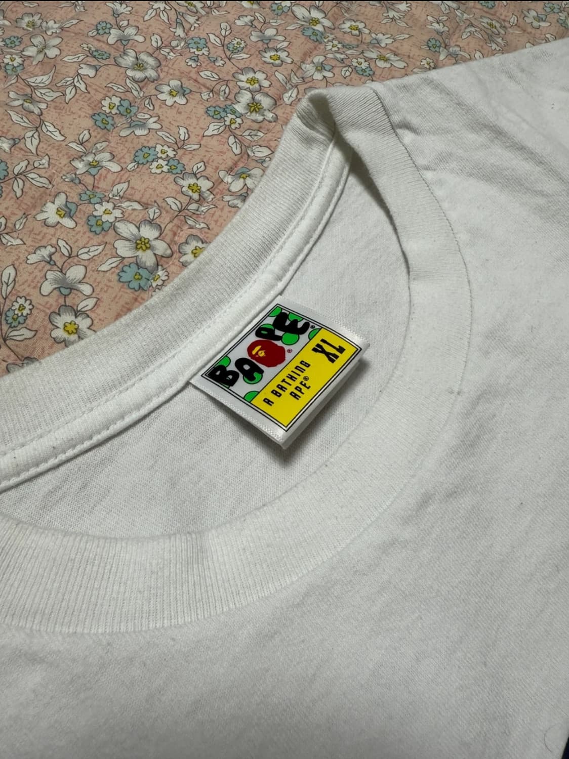 베이프 빅 에이프 퍼플 티셔츠 상품이미지5