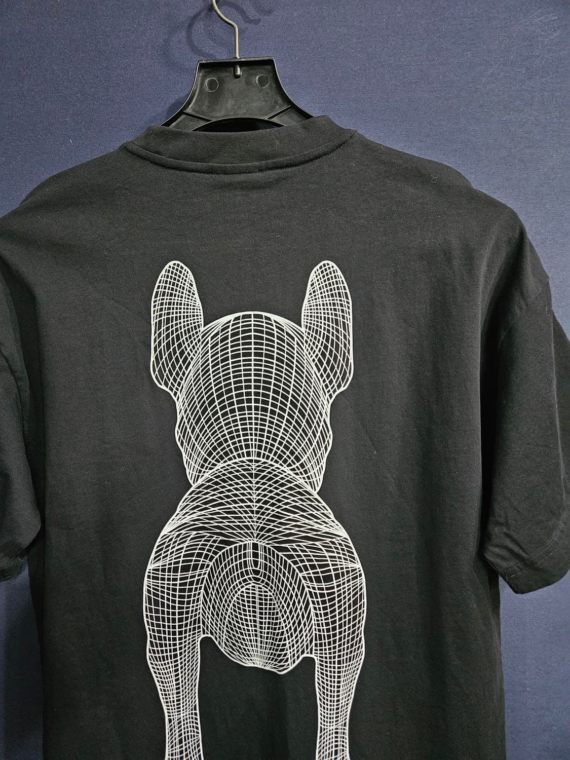 라이프워크 프린팅 블랙 남성 오버핏 95 반팔티  상품이미지7