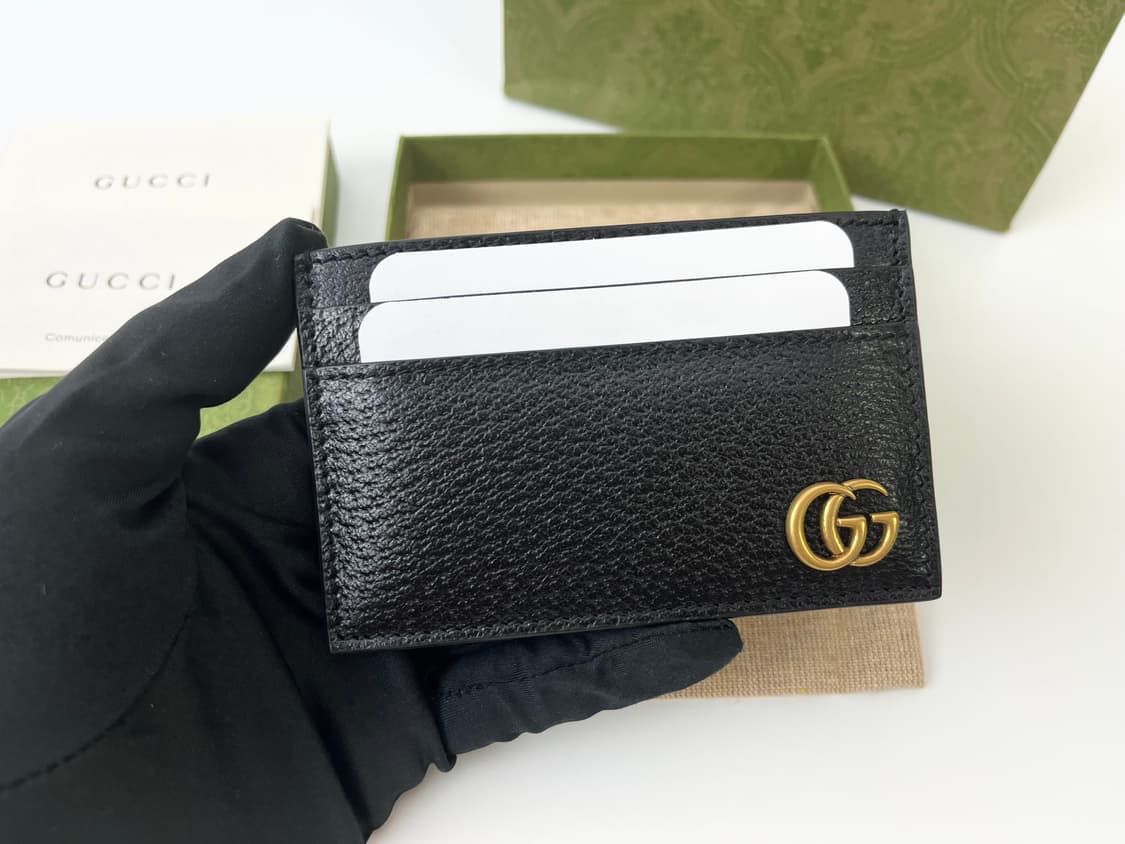 구찌 마몬트 금장 더블 카드홀더 상품이미지2