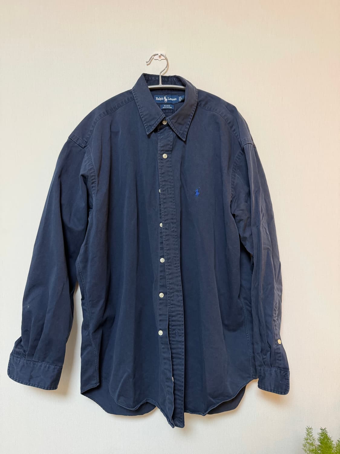 폴로랄프로렌 네이비 오버셔츠 상품이미지1