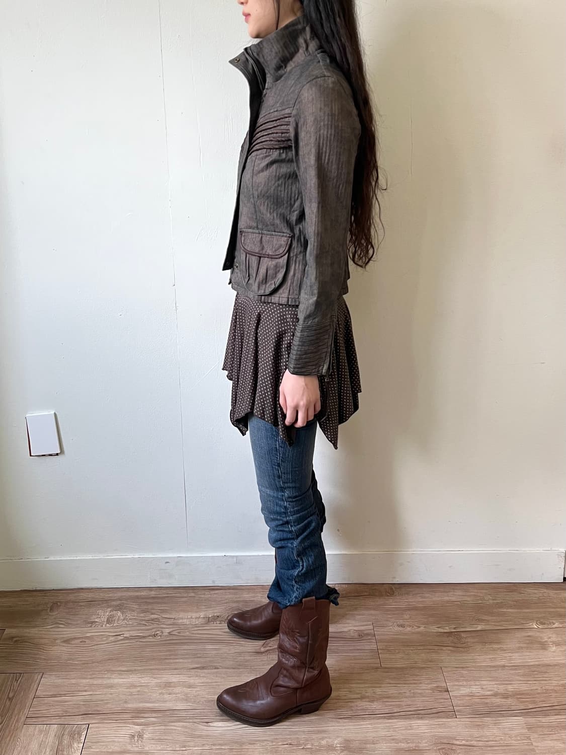 neuf cent neuf 바이커 자켓 상품이미지9