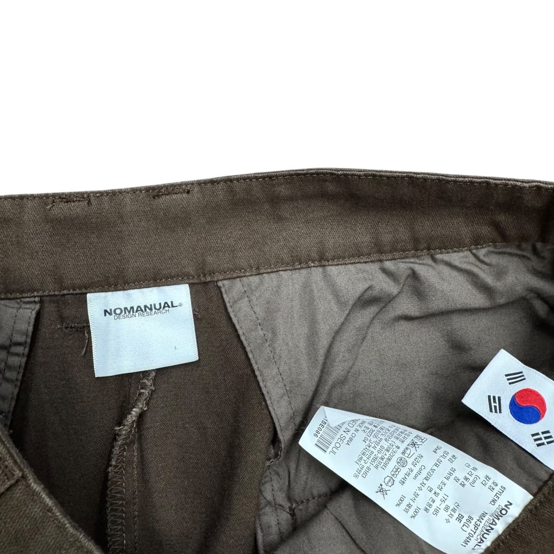 노매뉴얼 심볼 와이드 팬츠 (32)  상품이미지4