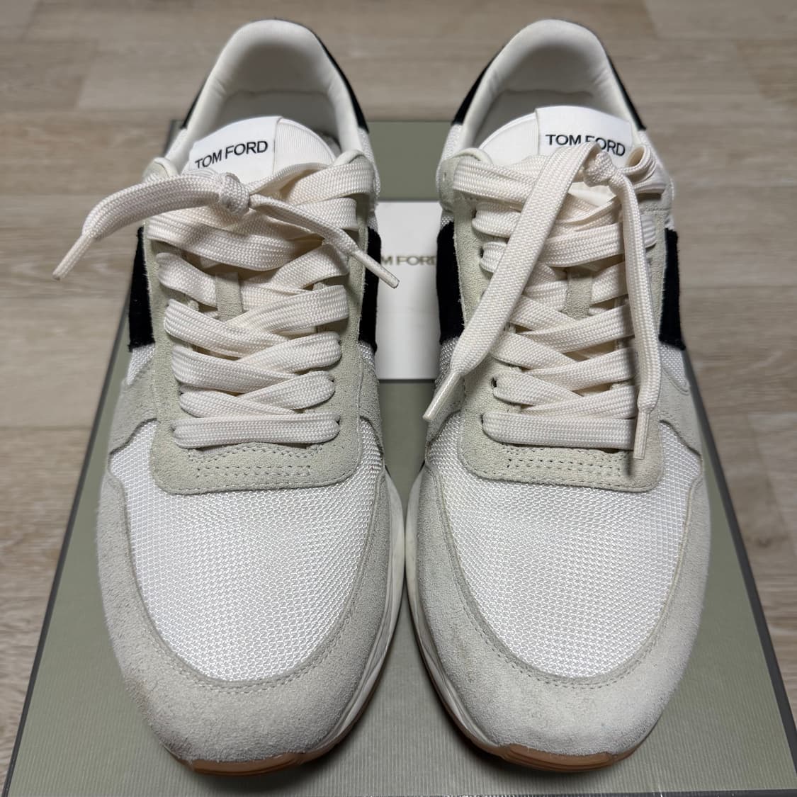 [S+급/8] 톰포드 자가 스웨이드 스니커즈 260 상품이미지3