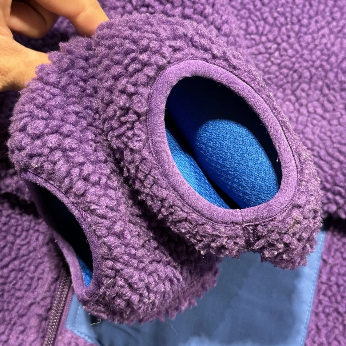 20s 파타고니아 레트로-X 퍼플/블루 상품이미지6