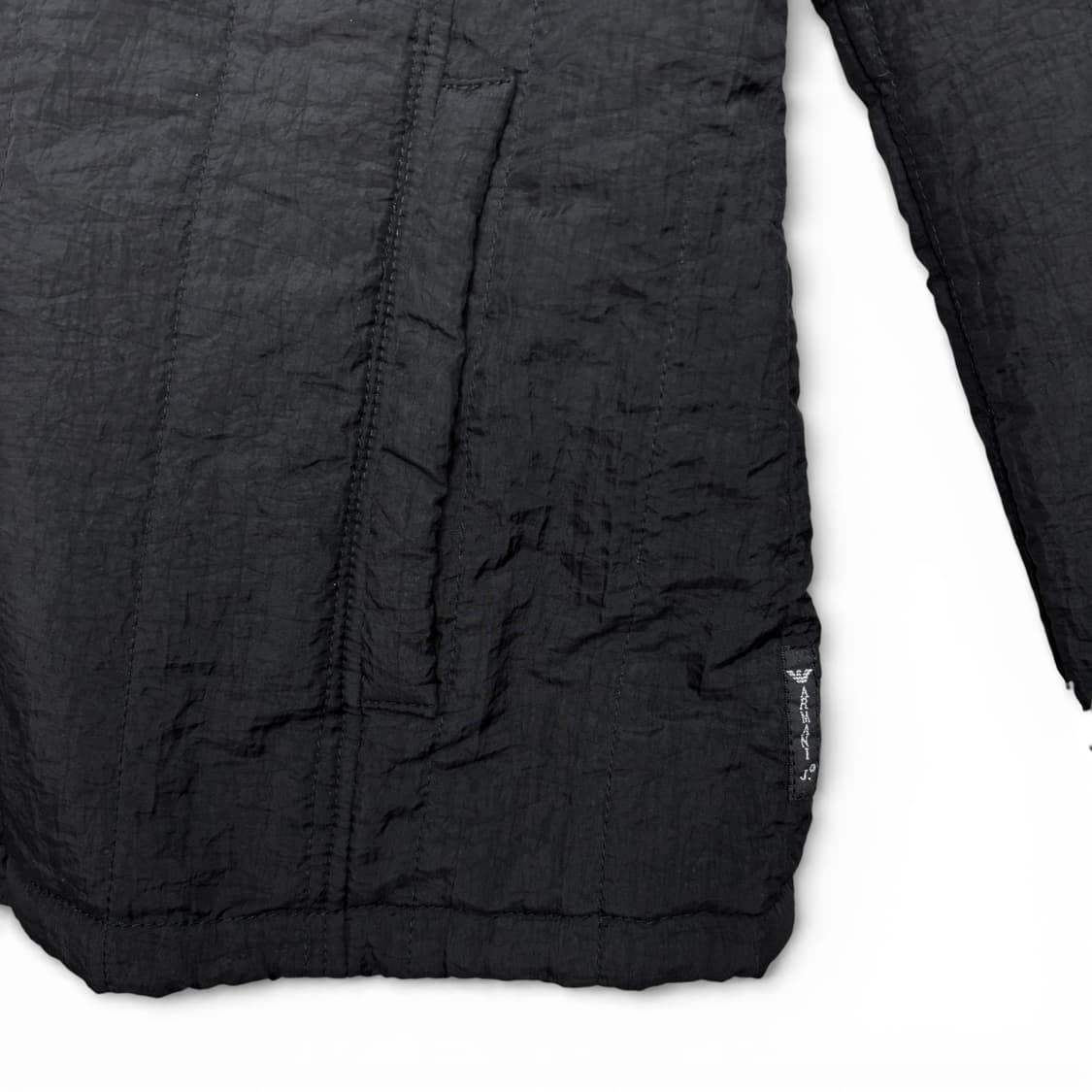00's 아르마니 진스 퀼티드 나일론 자켓 상품이미지3