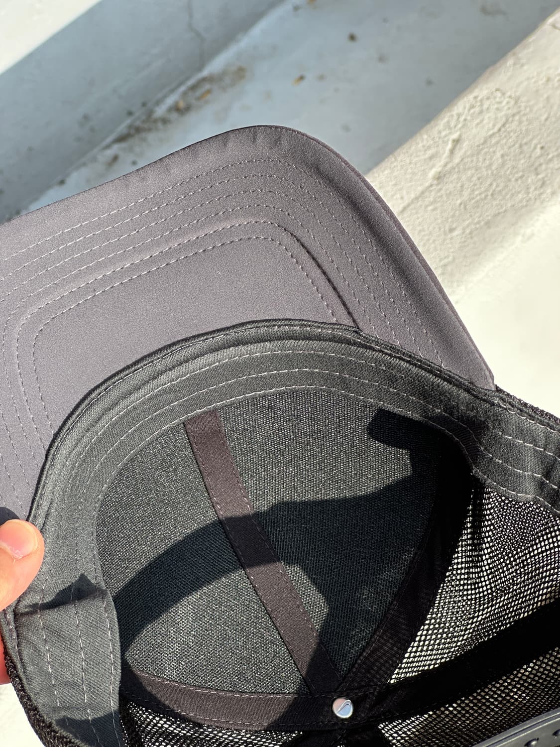 [F] 나이키 로고 블랙 메쉬 볼캡 모자 골프 상품이미지5