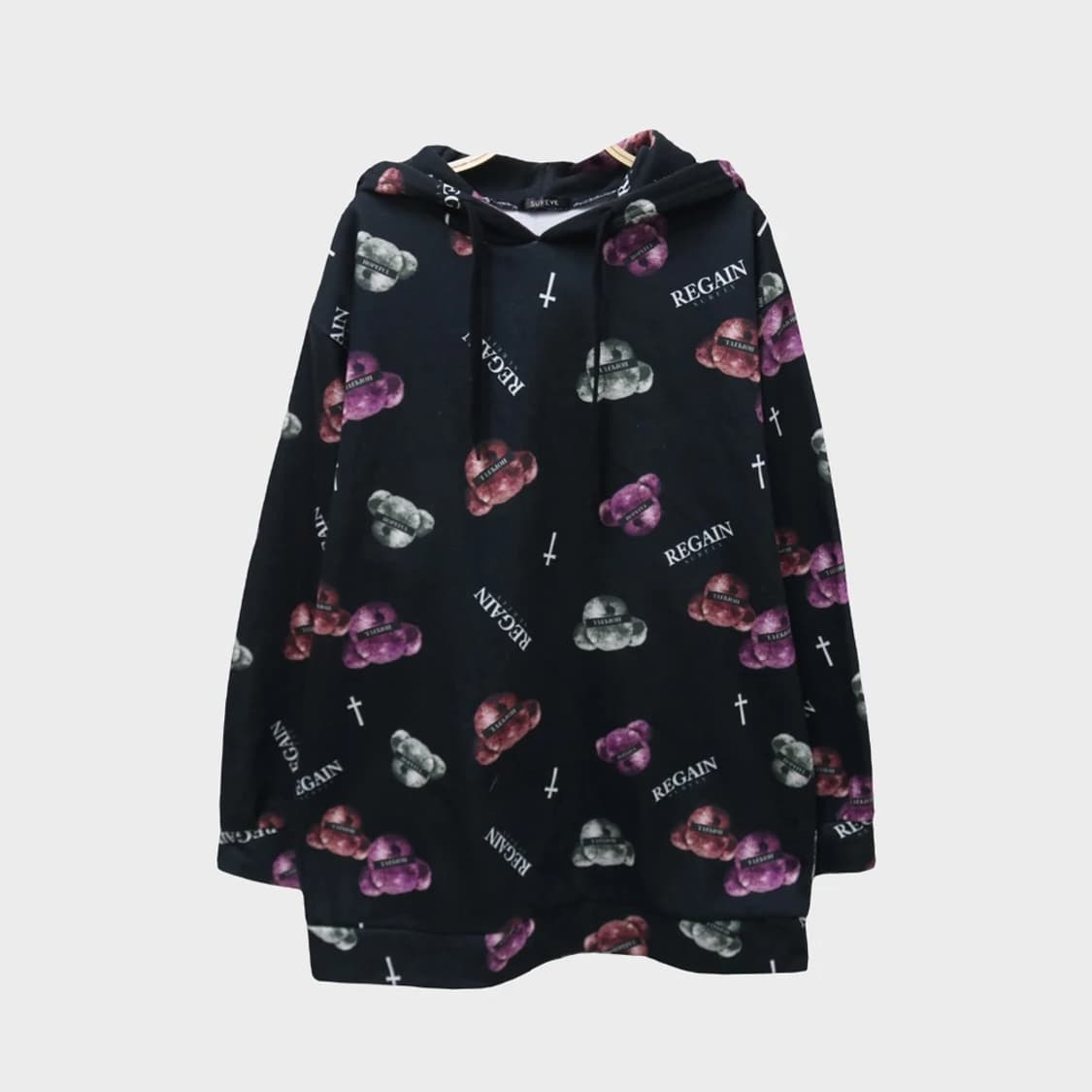 SUREVE 유니크 패턴 후드티셔츠 63621 상품이미지1