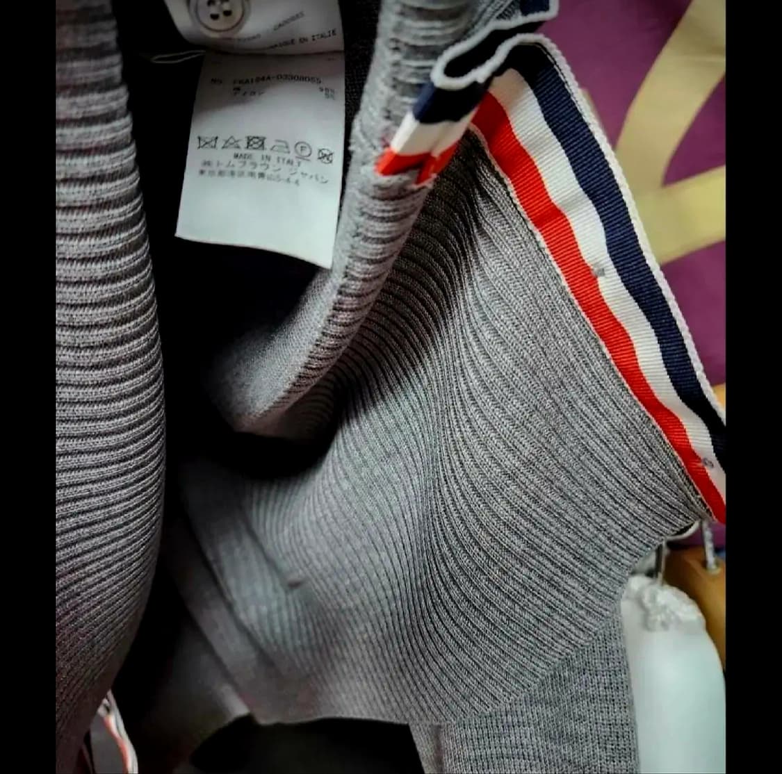 톰브라운 밀라노 실크 오버핏 니트 42 정품 상품이미지7