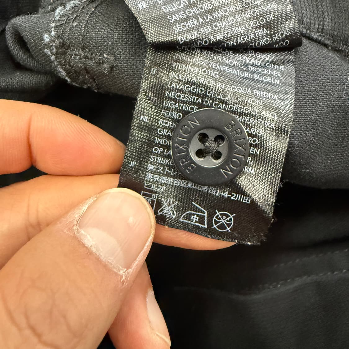 (32)브릭스턴 Brixton 퍼티그 코튼팬츠(블랙) 상품이미지4