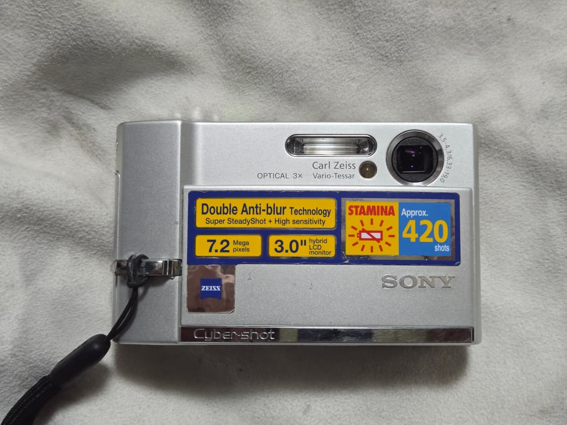 소니 사이버샷 DSC-T30 레트로디카 상품이미지2