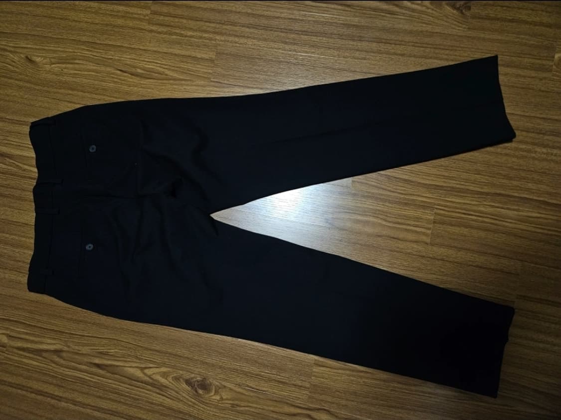 무탠다드 테이퍼드 히든밴딩 크롭 슬랙스 29 상품이미지2