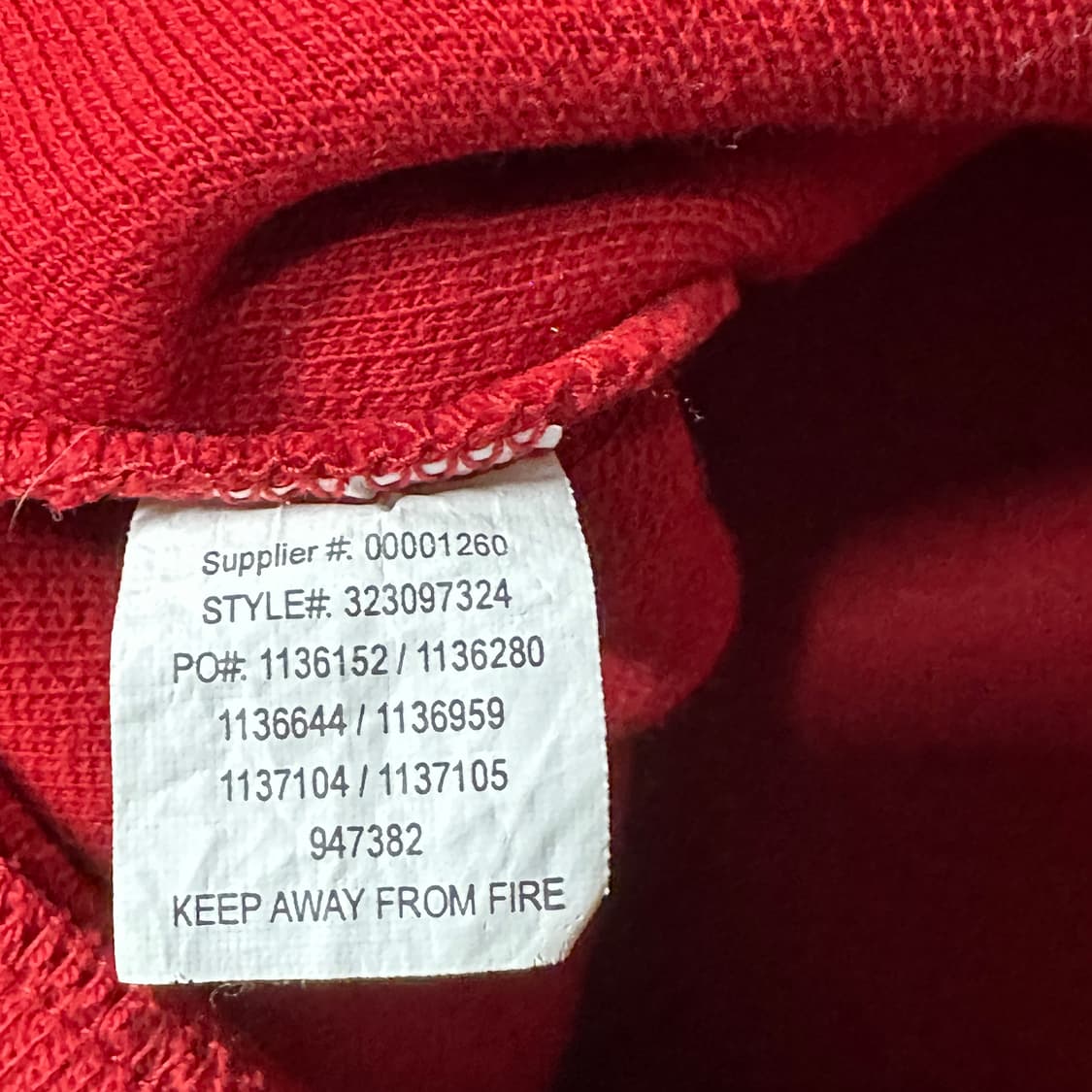 폴로랄프로렌 하프집업 니트 레드 L 상품이미지6