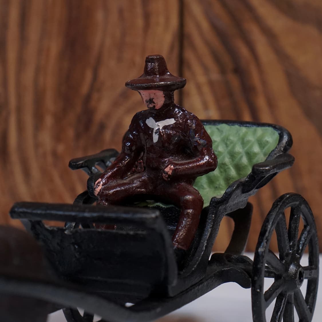 빈티지 소품 주철 말 마차 토이 상품이미지3