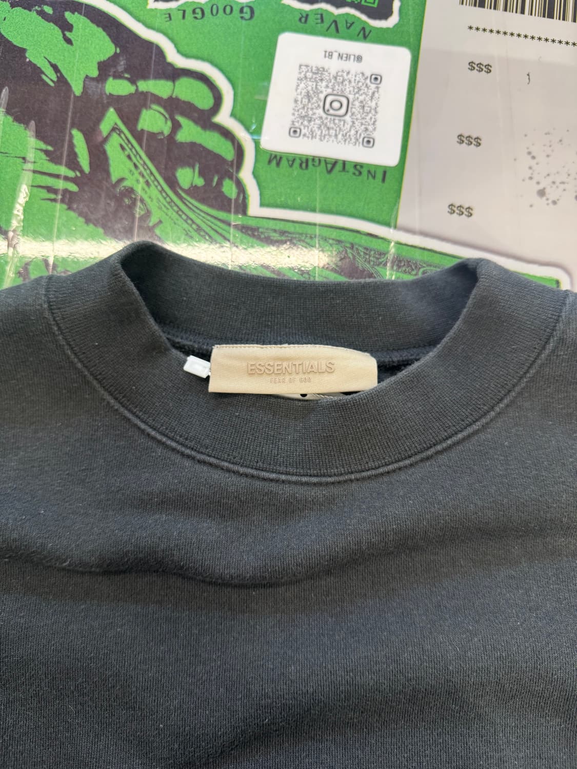 에센셜 피어 오브 갓 로고 스웻셔츠 상품이미지3