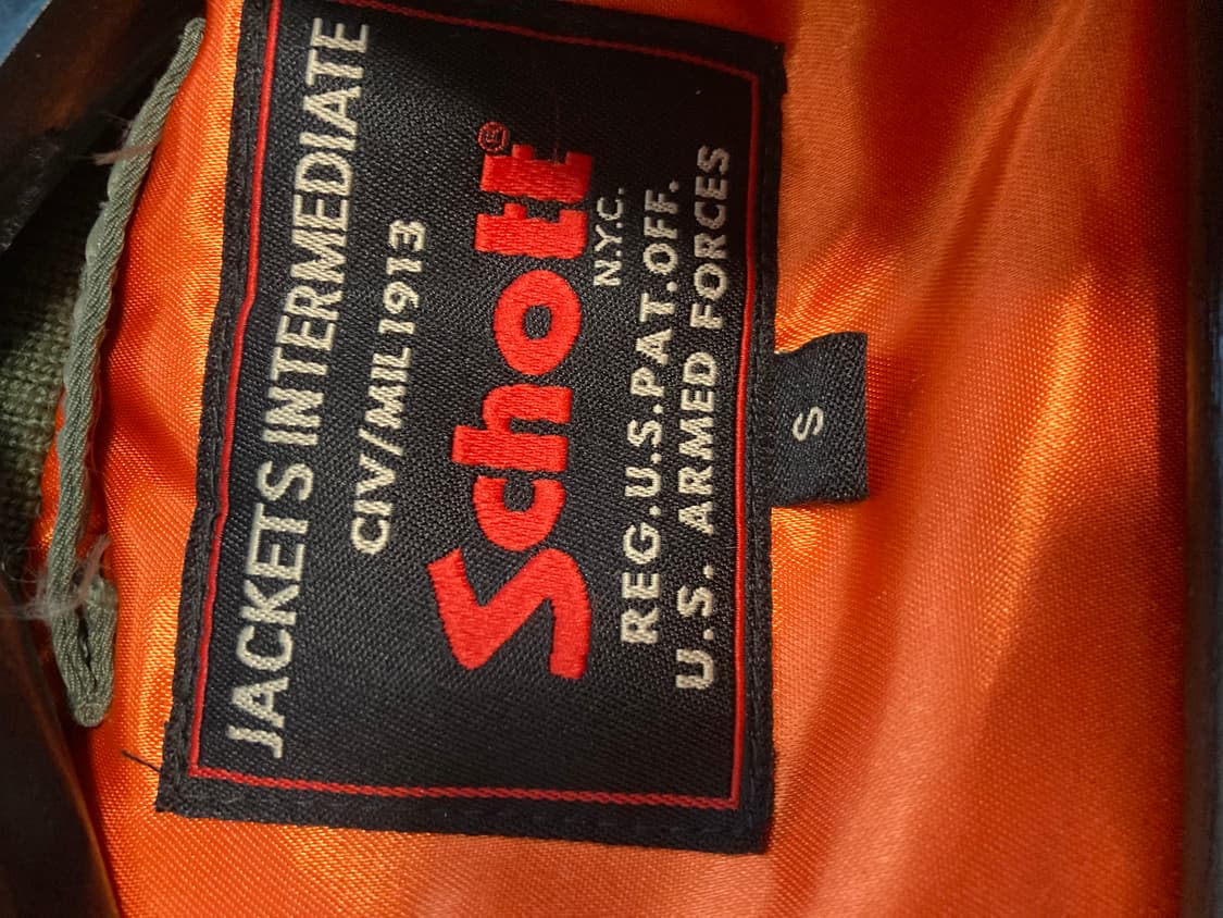 Schott NYC MA-1 봄버 자켓 s 상품이미지3