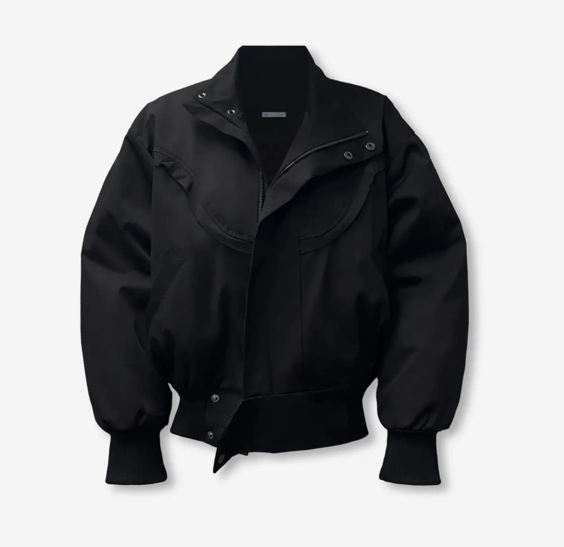 새상품) 0104 공일공사 커브 판넬 푸퍼 점퍼 상품이미지1