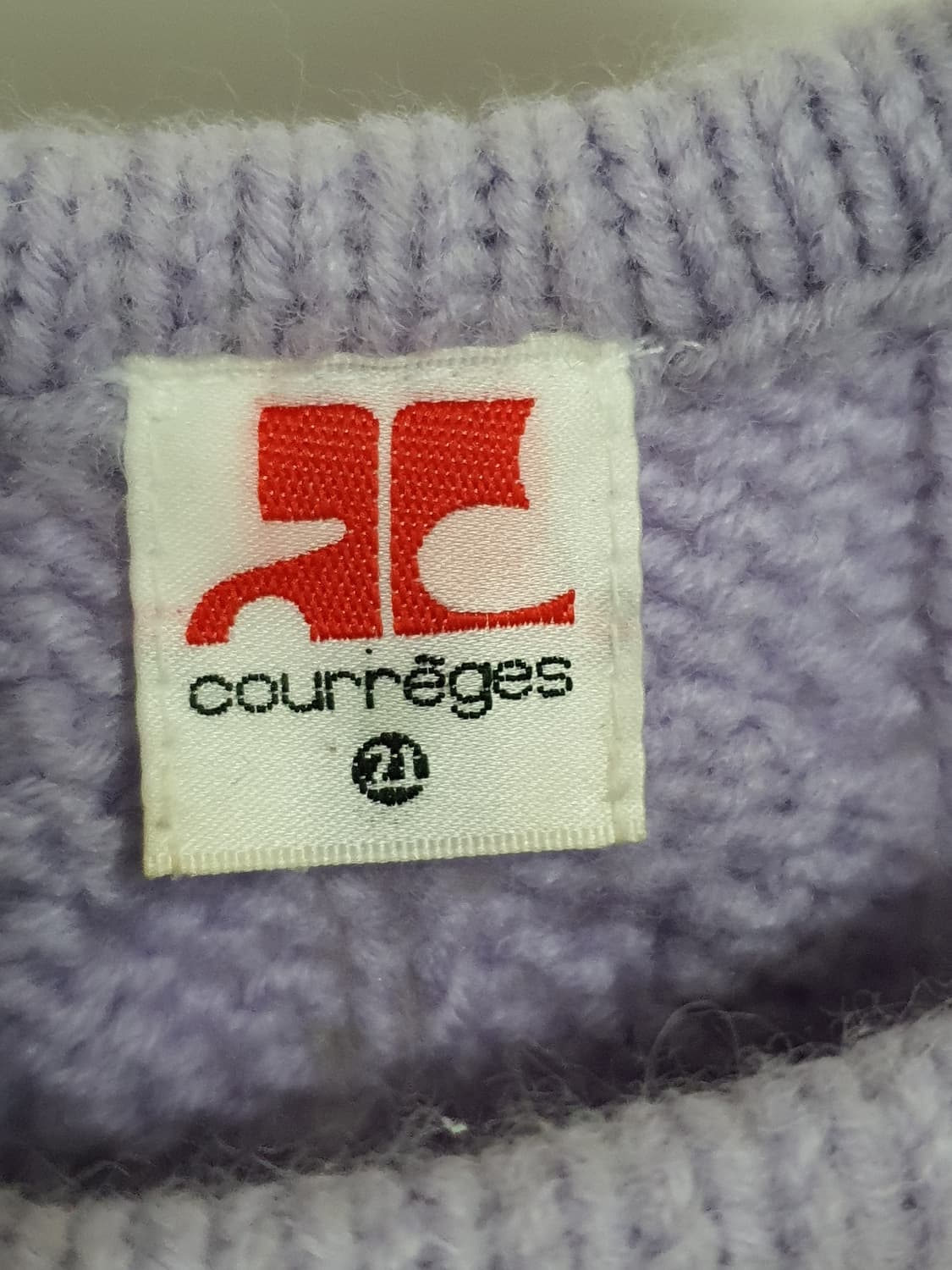 꾸레쥬 니트 베스트 상품이미지3