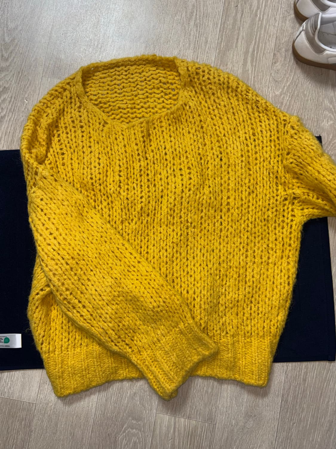 옐로우 병아리 니트 상품이미지1