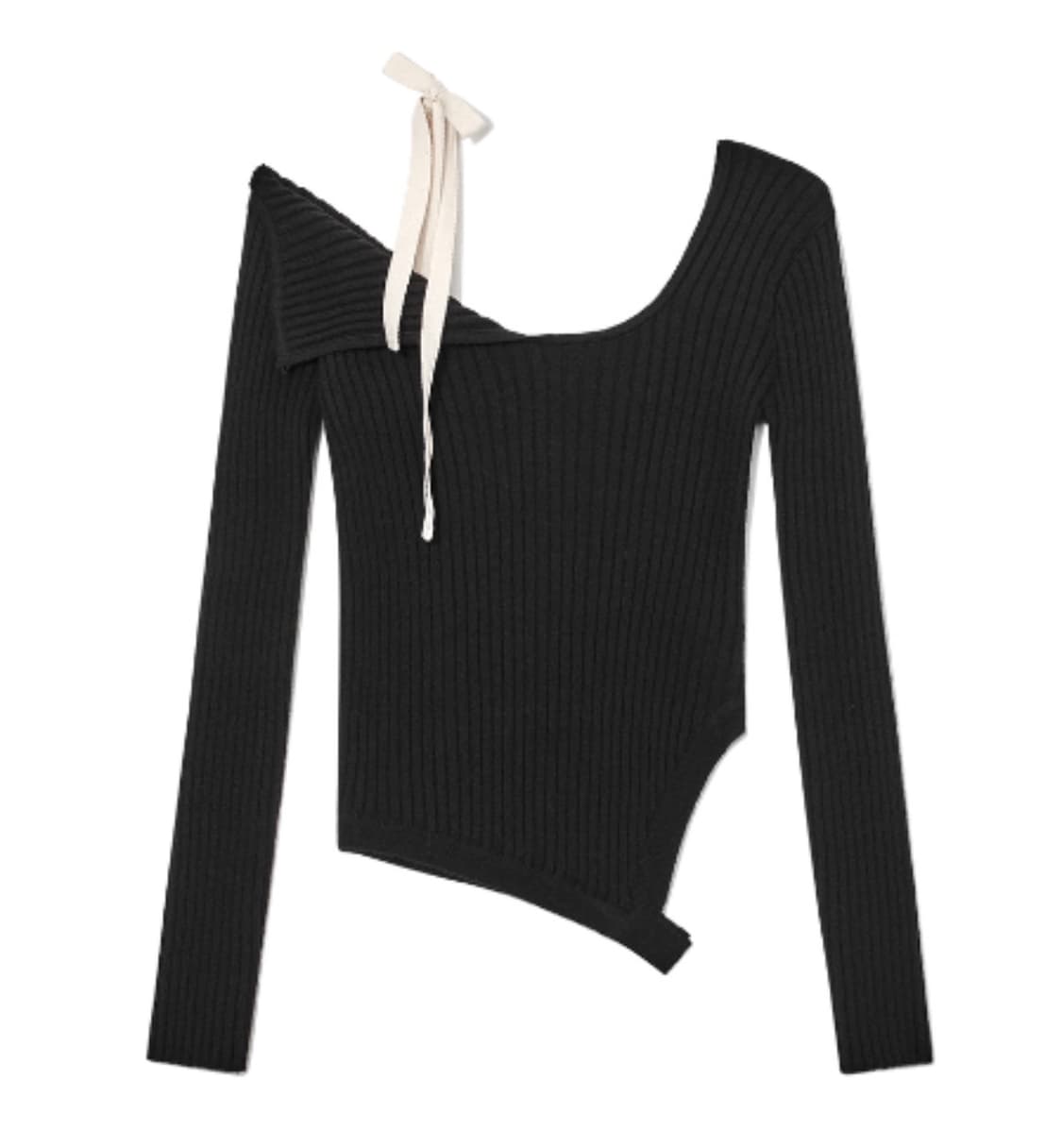 글로니 아이사 니트 블랙 상품이미지1