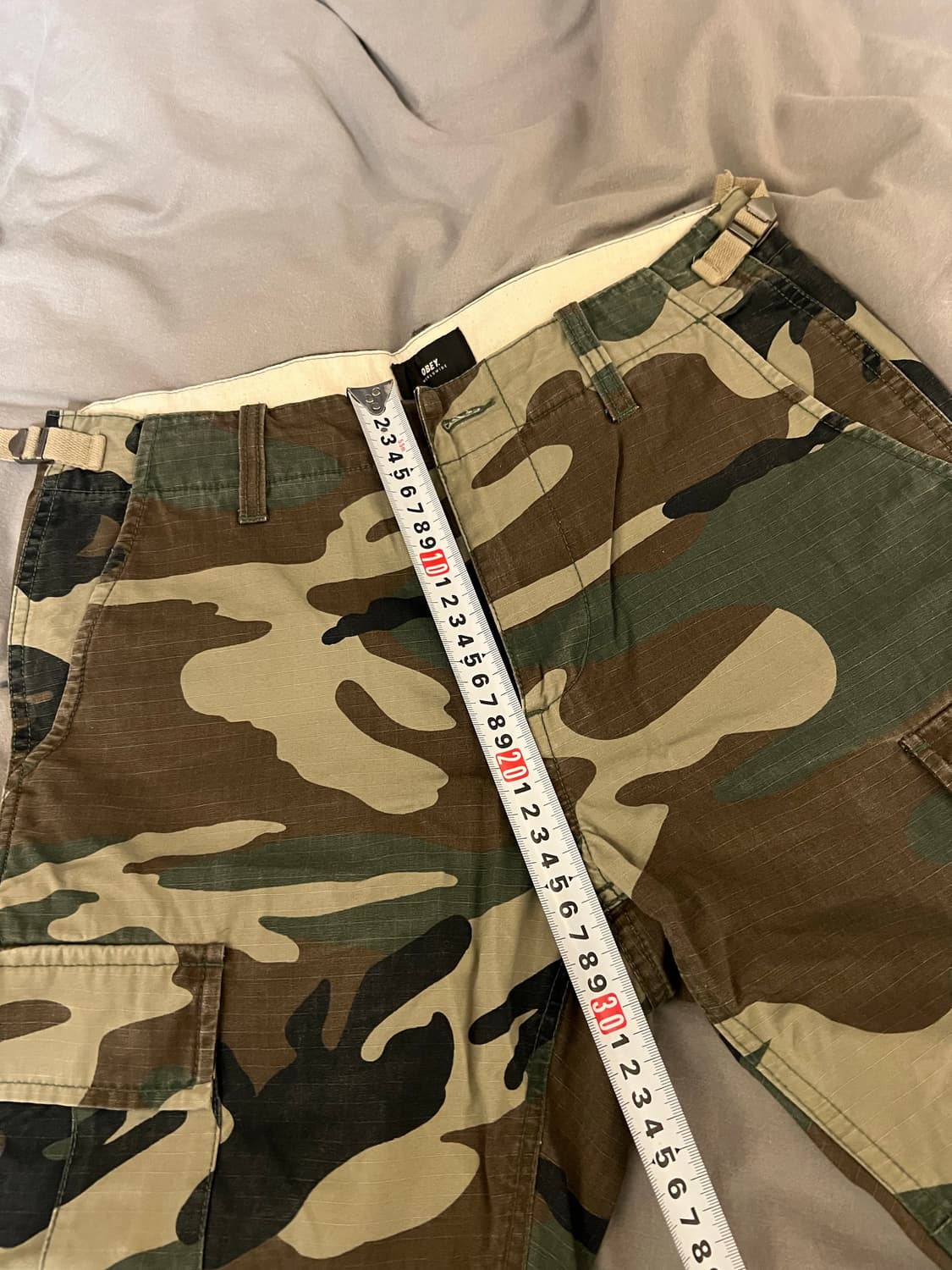 오베이 obey 카모 카고바지 28 상품이미지7