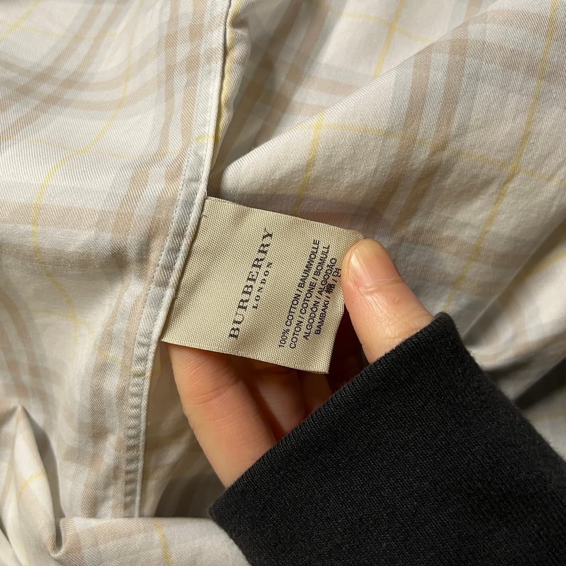 버버리 체크셔츠 상품이미지6