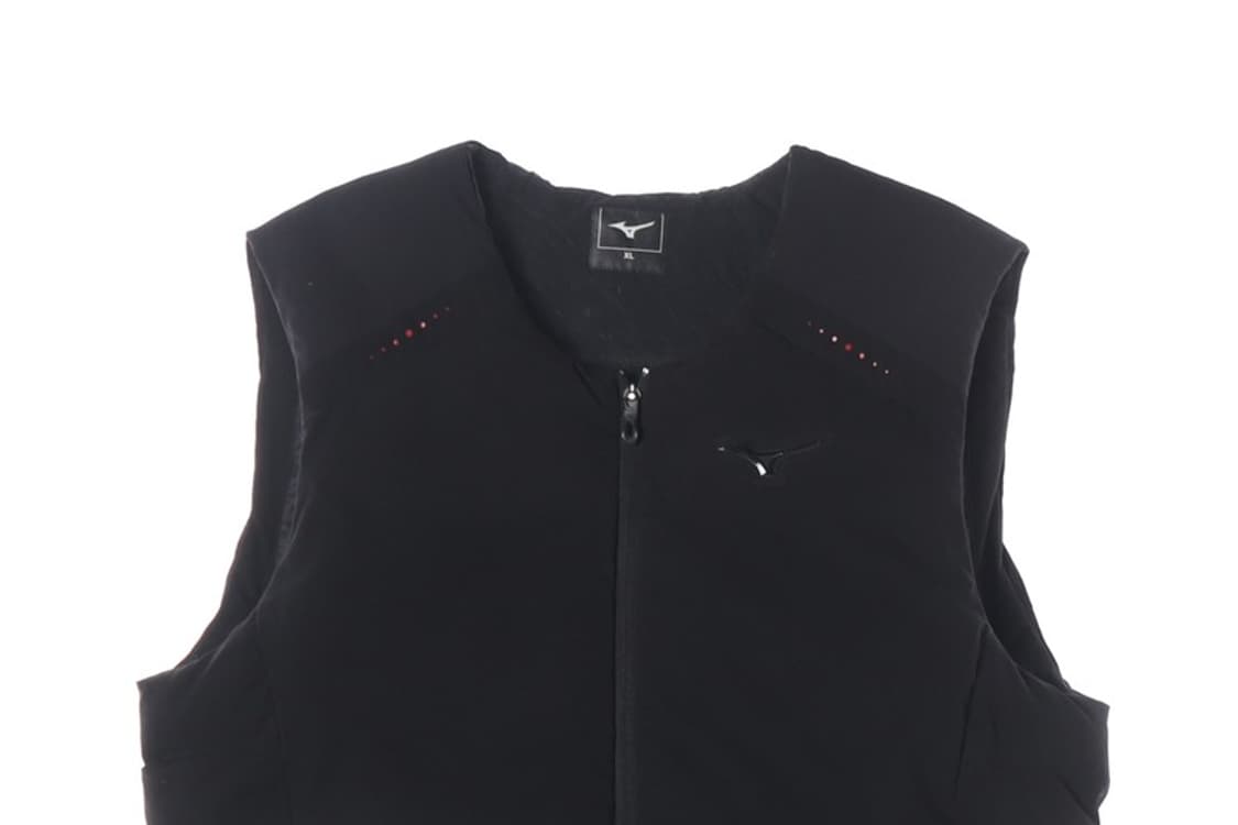 미즈노 DYNA MX 덕다운 패딩 베스트 블랙 XL 상품이미지3