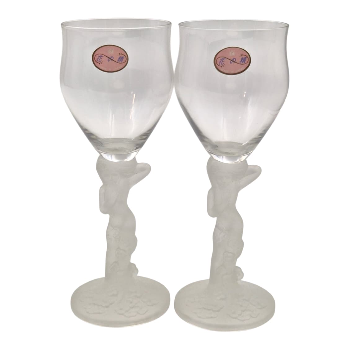 70s 이시즈카 엔틱 비너스 불투명 와인잔 1p 상품이미지1