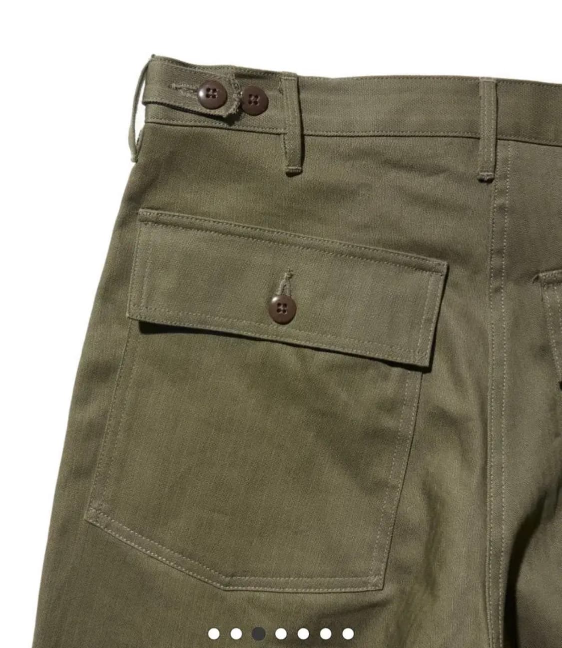 아나토미카 헤링본 트윌 퍼티그팬츠 30 상품이미지8