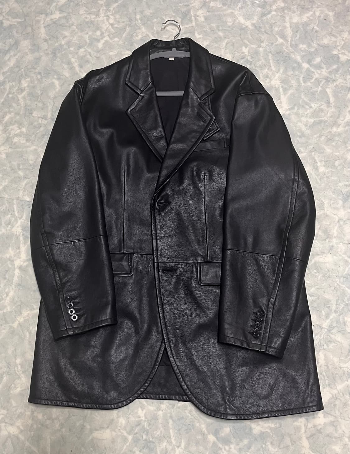 2사이즈)CCU 카우레더 카코트 상품이미지2