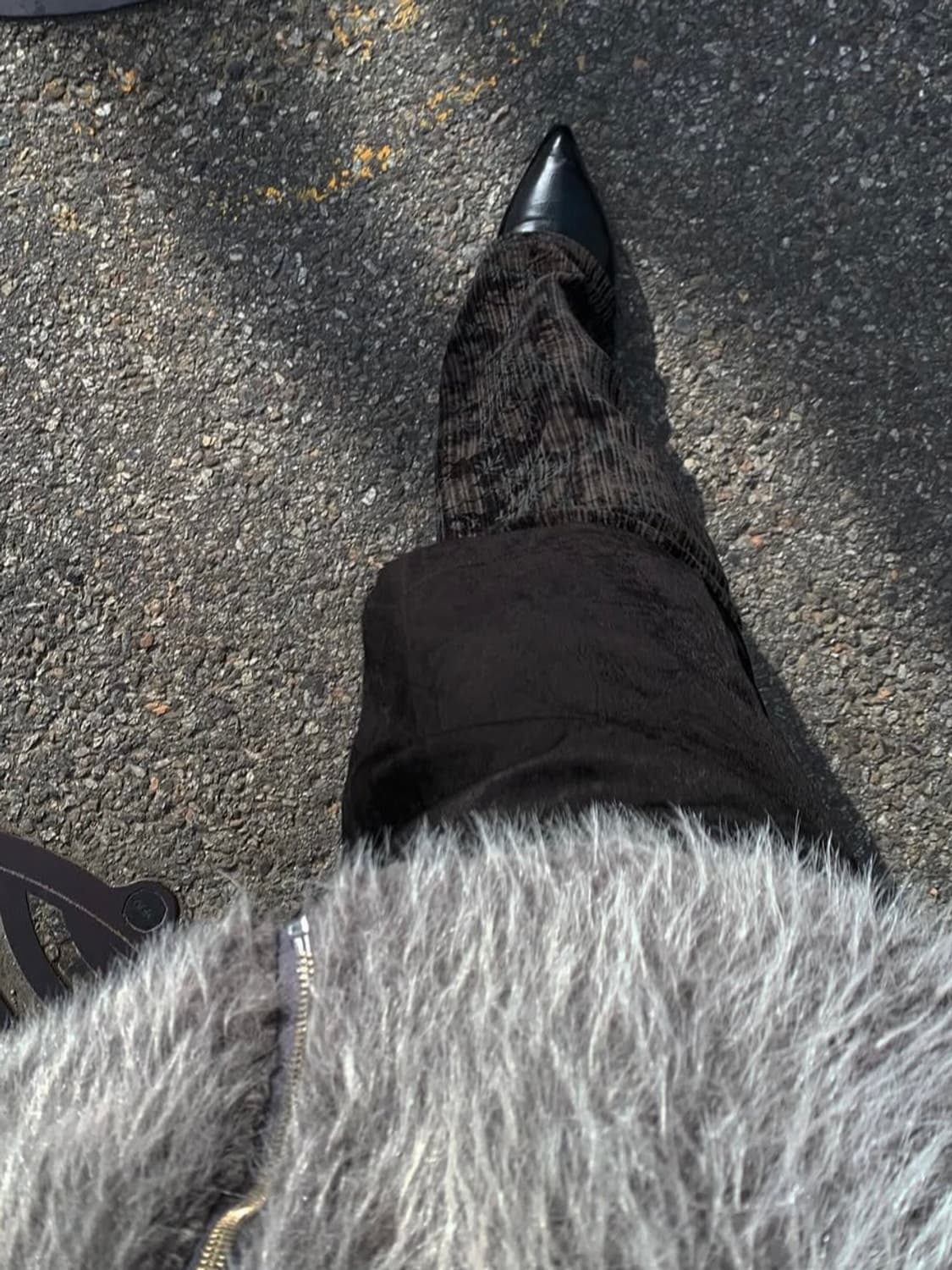 그레이 퍼자켓 상품이미지3