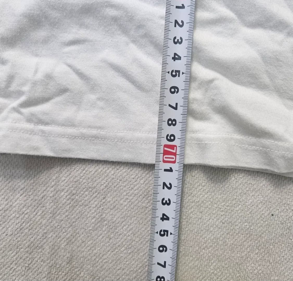 XL 커버낫 화이트 반팔티 0303Y 상품이미지6