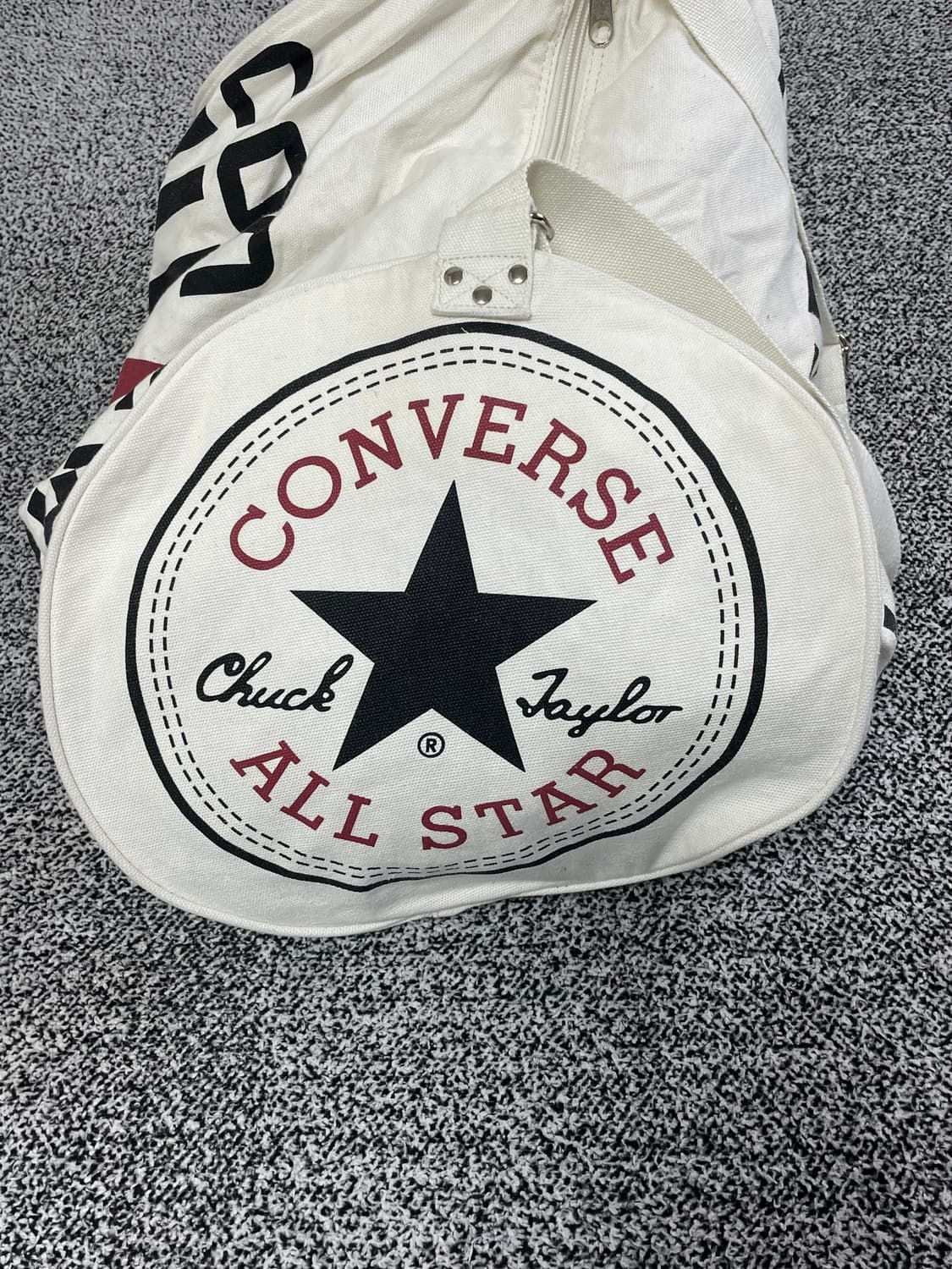 빈티지9. 컨버스 올스타 크로스 백 빅 사이즈 더플백 가방 핀터깔 갸루 상품이미지4