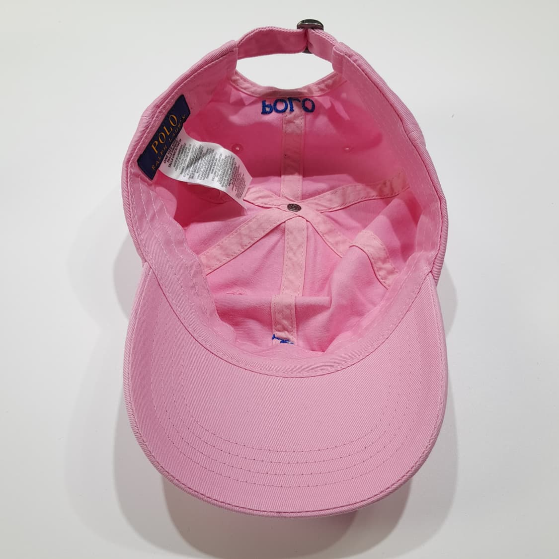 CL329 폴로 코튼 블루포니 핑크 볼캡 모자 상품이미지7