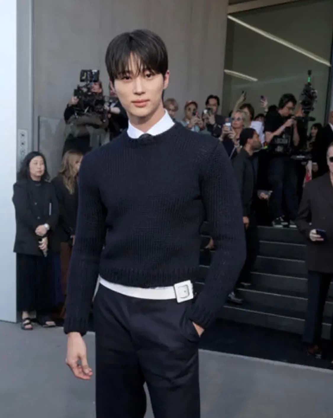 Prada navy knit 52 상품이미지1