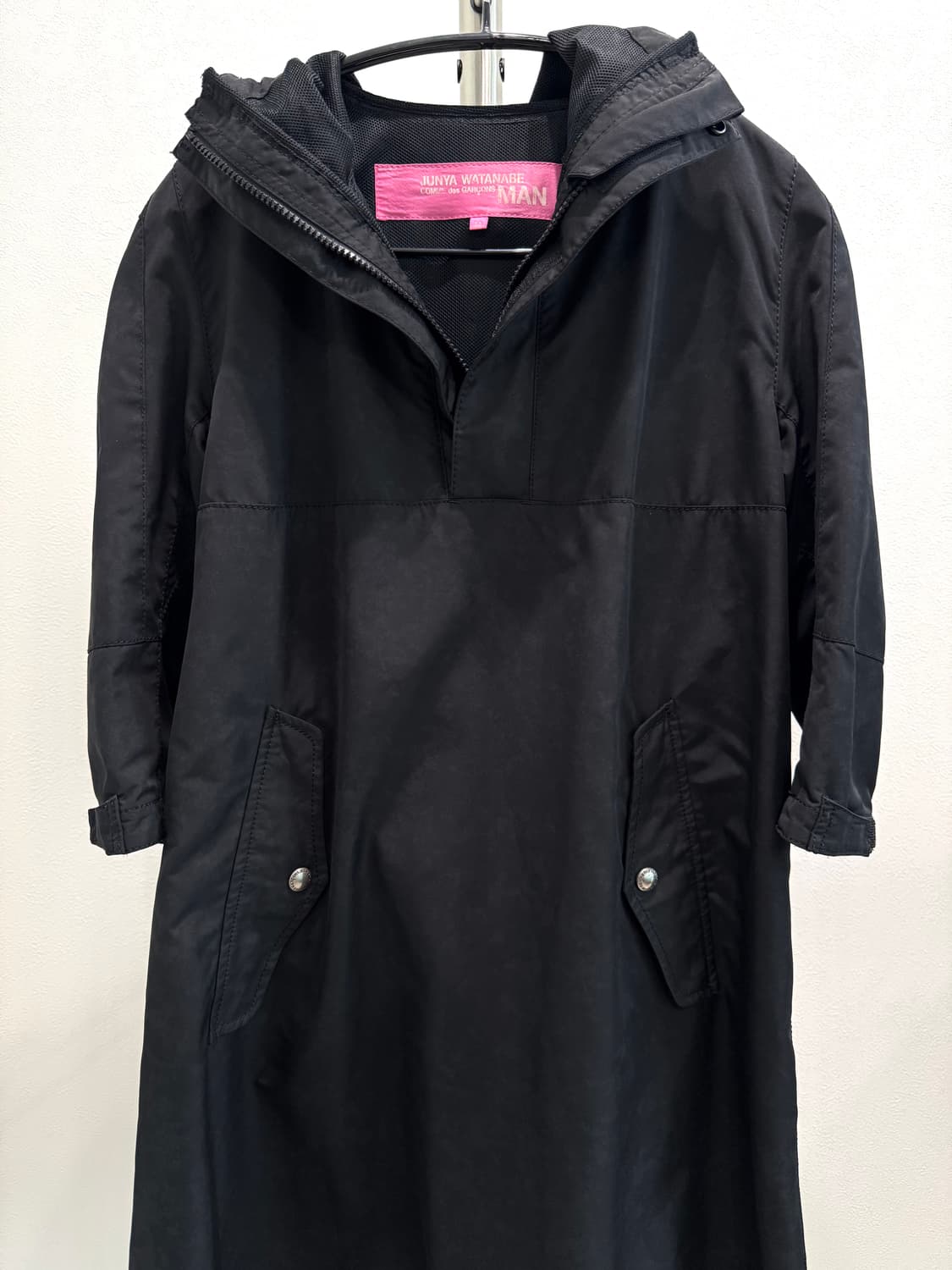 준야와타나베 05ss 후디드 백포켓 모즈 코트 상품이미지3