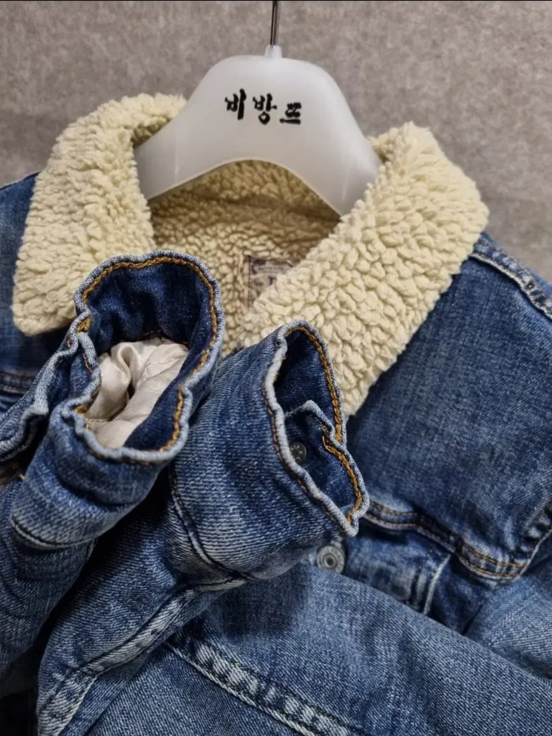 주니어 12~14 폴로 트러커 청자켓 상품이미지3