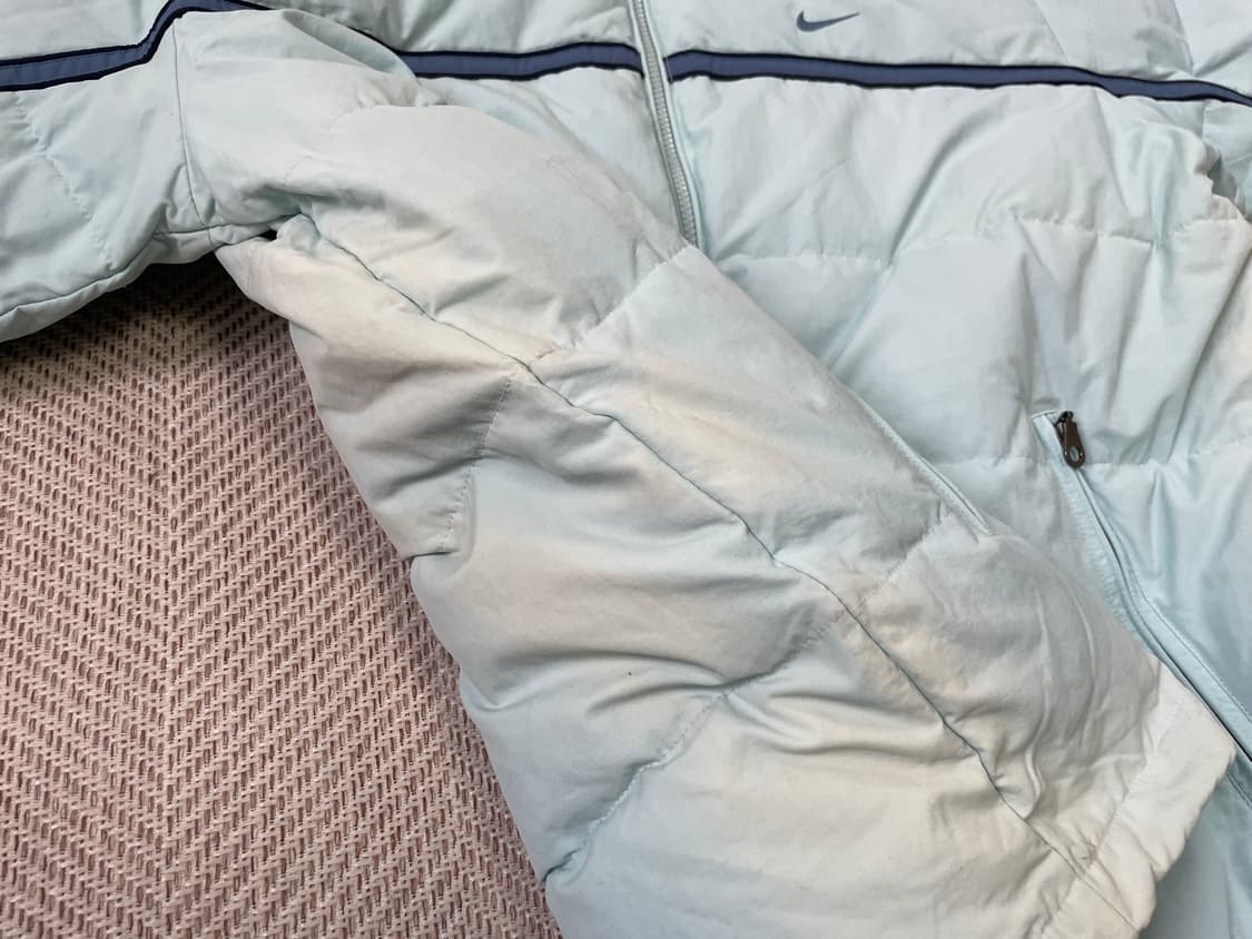 나이키 스카이블루 뉴챔프 올드스쿨 패딩  J03515 상품이미지3