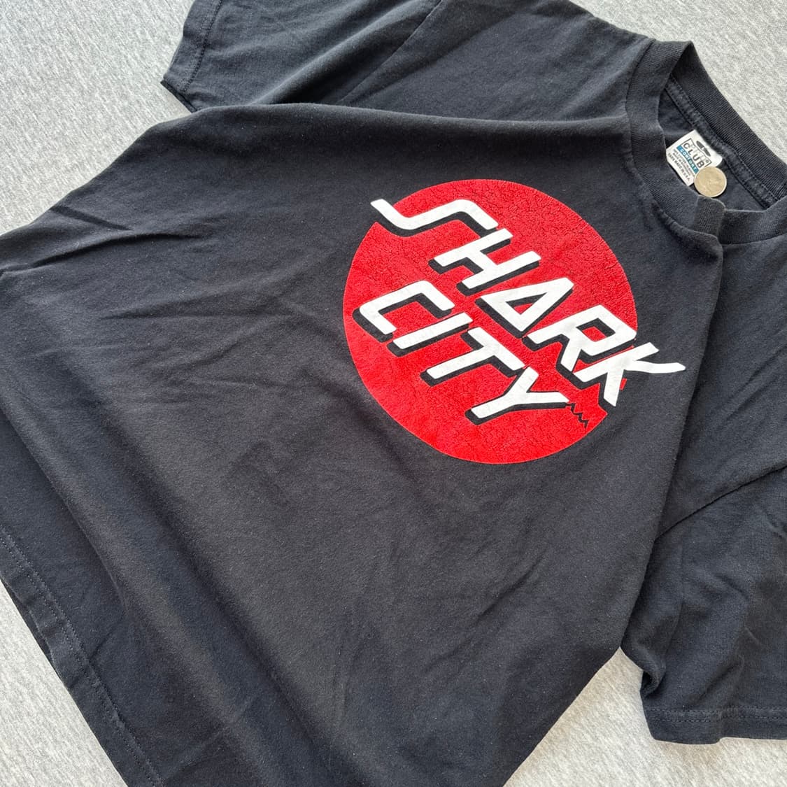 [90s] 프로클럽 'Shark City' 그래픽 티셔츠 상품이미지3