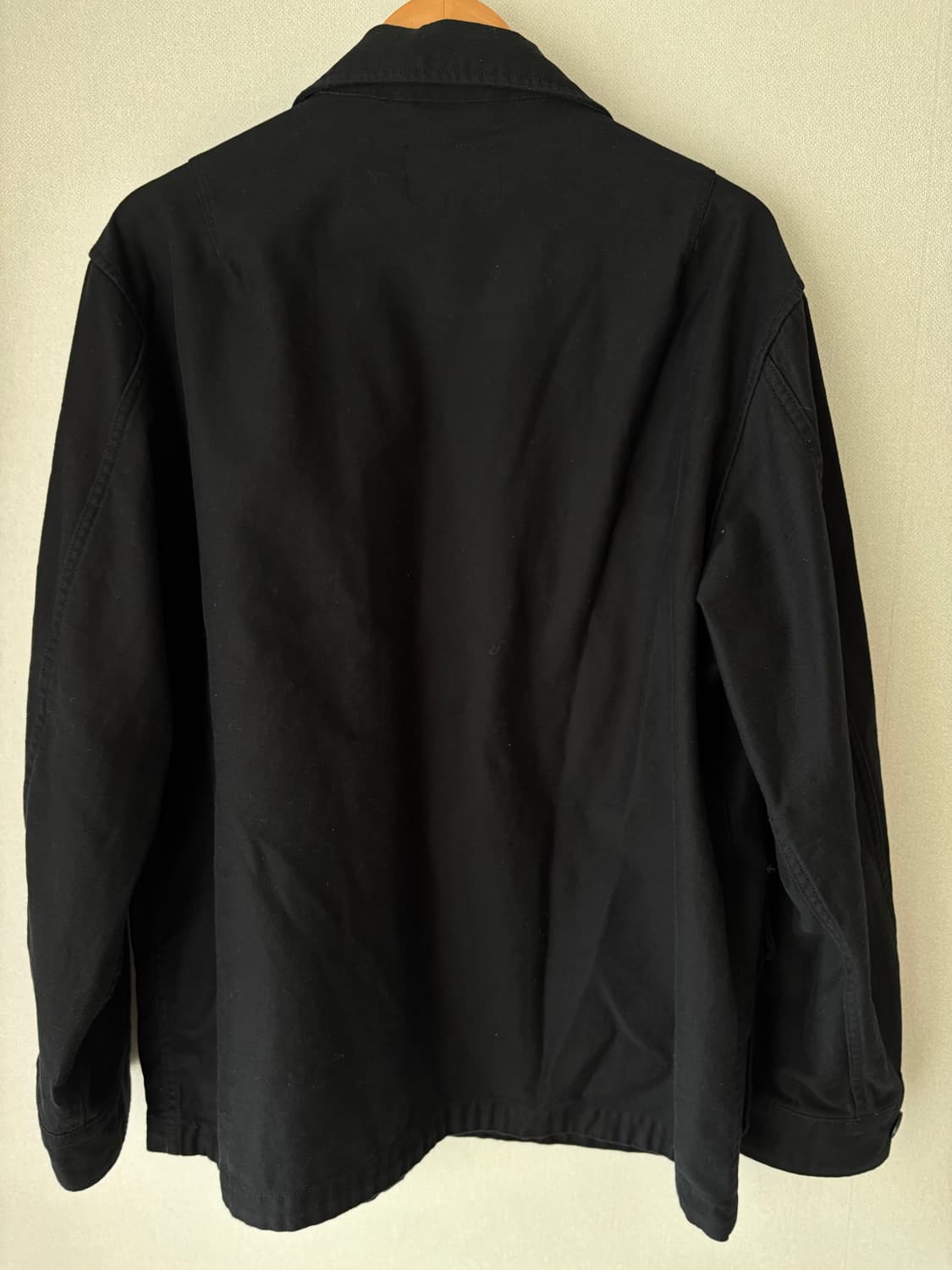 무신사 스탠다드 블랙 사파리 자켓 XL  상품이미지3