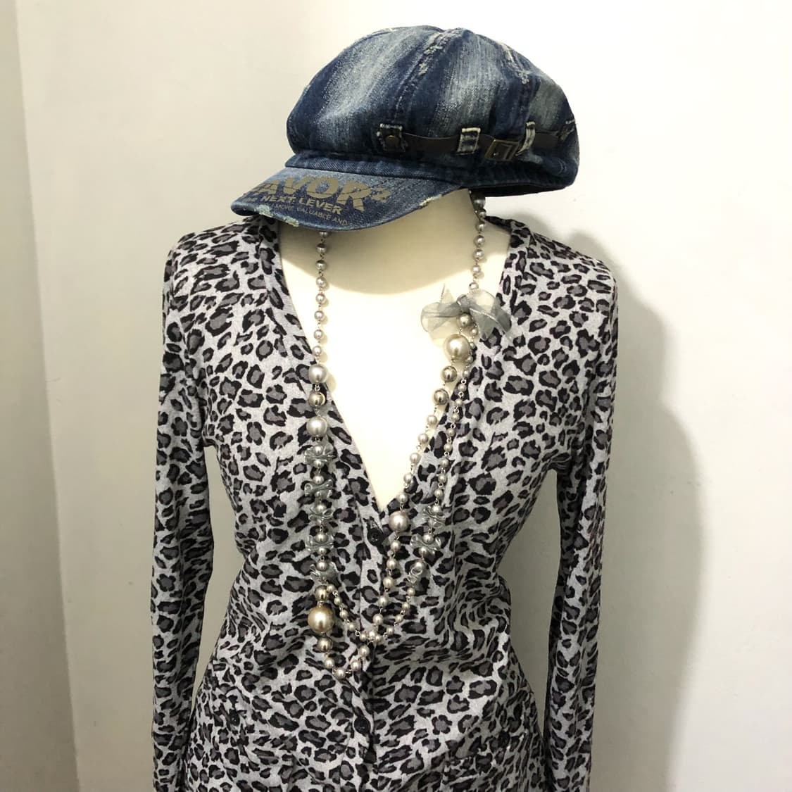 빈티지 berkeley 데님 워싱 버클 빵모자 뉴스보이캡 y2k 갸루 상품이미지3