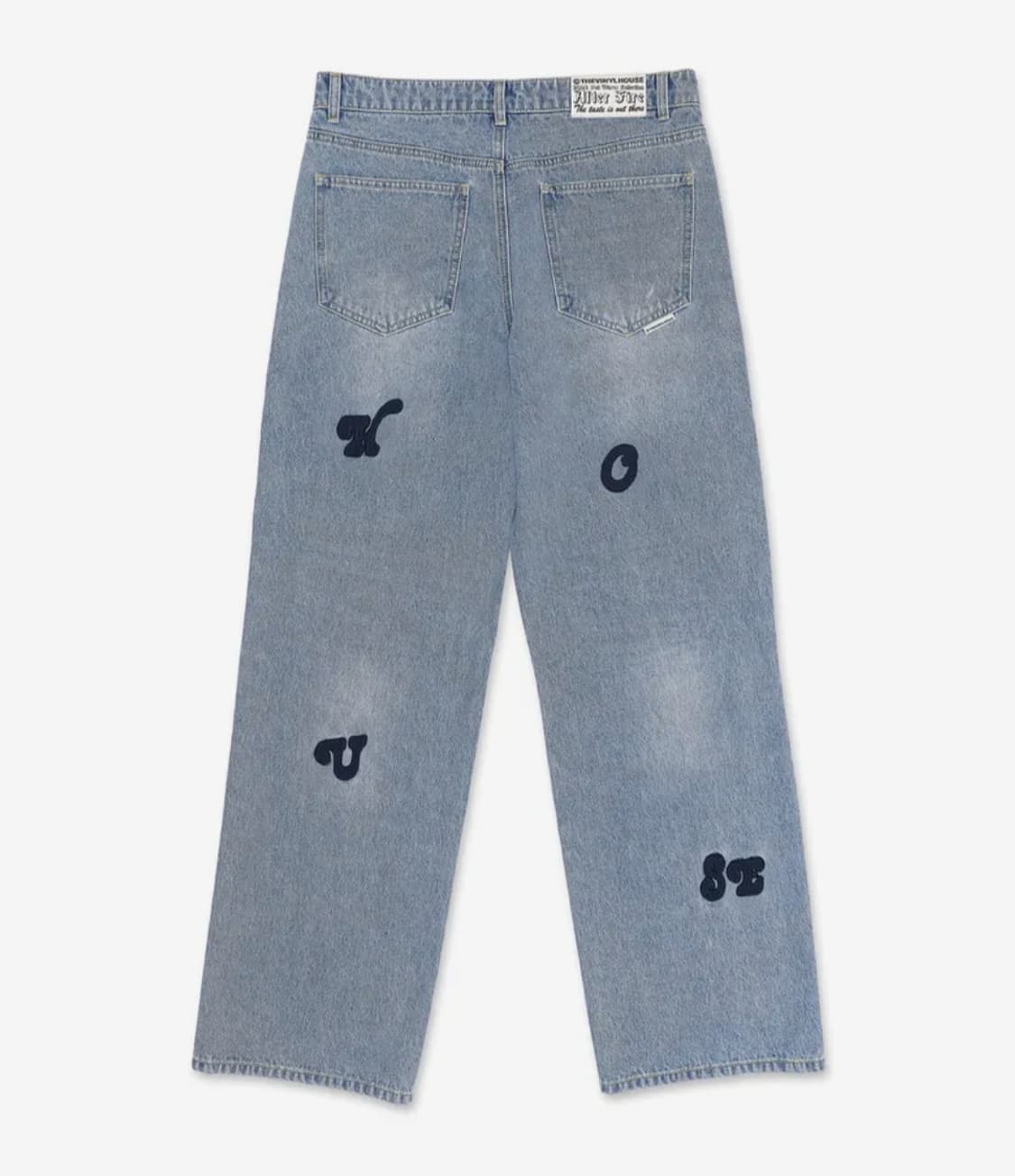 EMBROIDERY REGULAR JEANS 상품이미지3