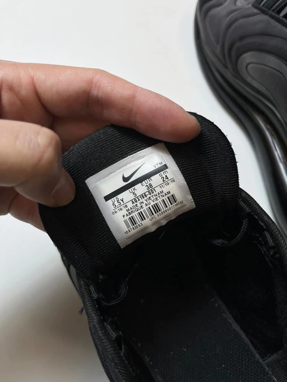 나이키 에어맥스 720 트리플 운동화 Q1349 상품이미지9