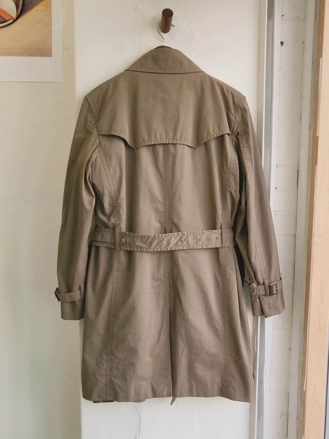 카키 내피 트렌치코트 상품이미지7