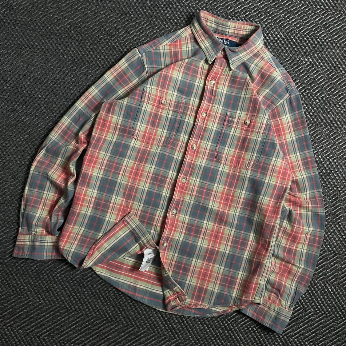 폴로 랄프로렌 체크 플란넬 워크 셔츠 y 5026 상품이미지1