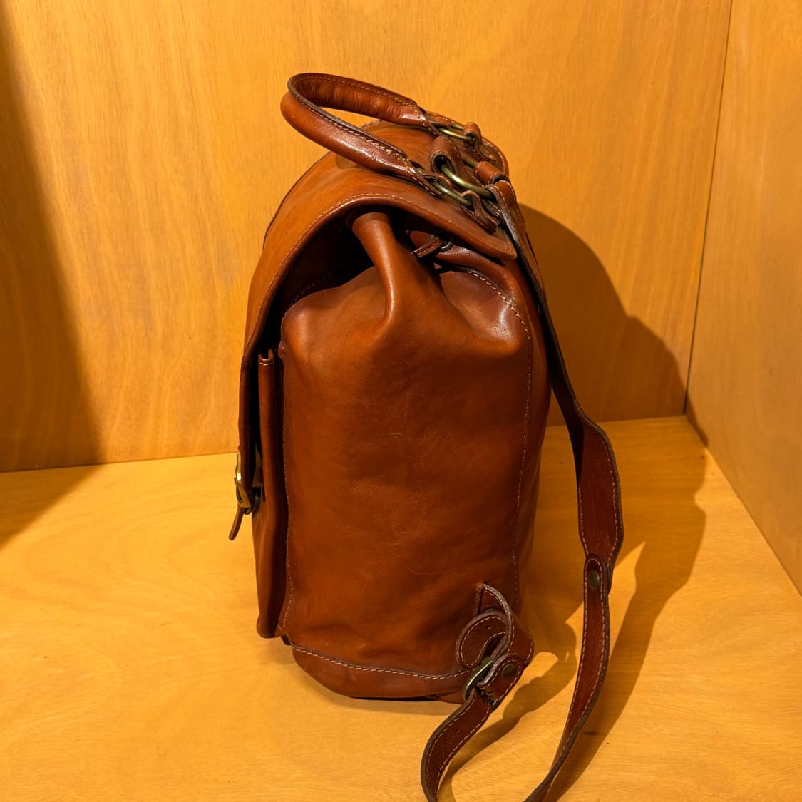 아이메디치 피렌체 베지터블 소가죽 럭색 아미백 백팩 상품이미지10