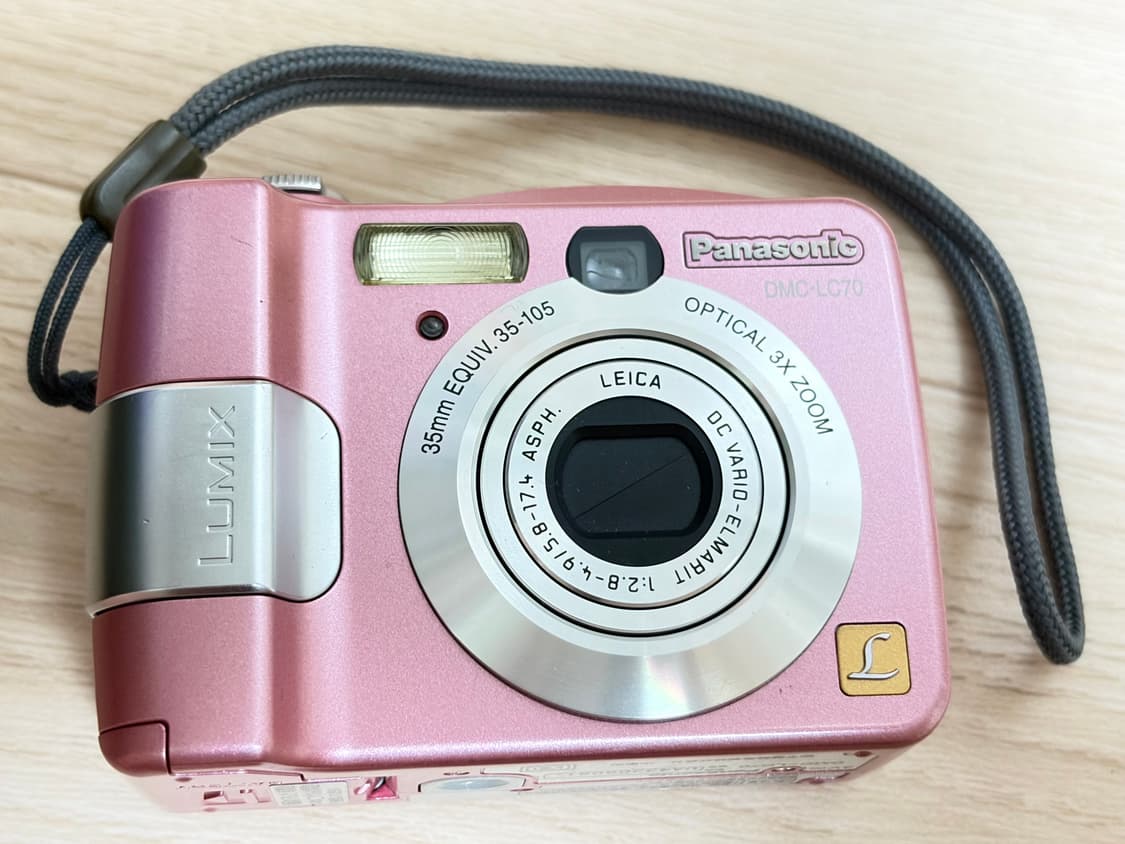 파나소닉 Panasonic LUMIX DMC-LC70  핑크 상품이미지1