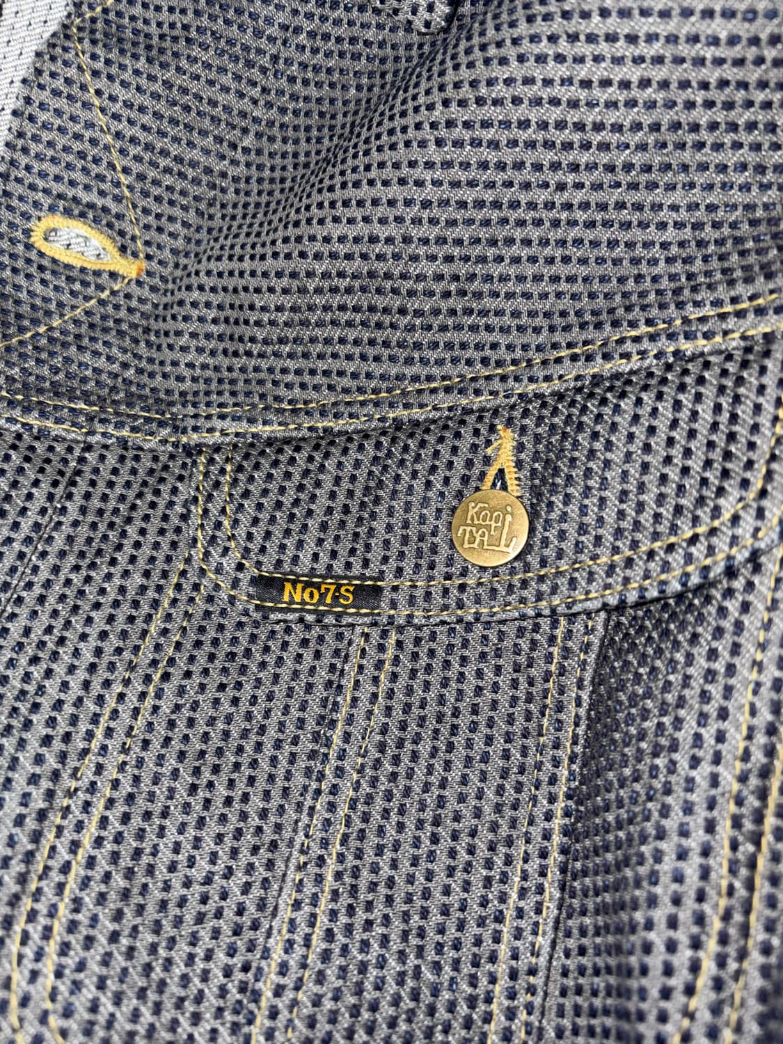 (소킹만 한 새상품)캐피탈 웨스터너 레귤러 센츄리데님 no7 48사이즈 상품이미지3